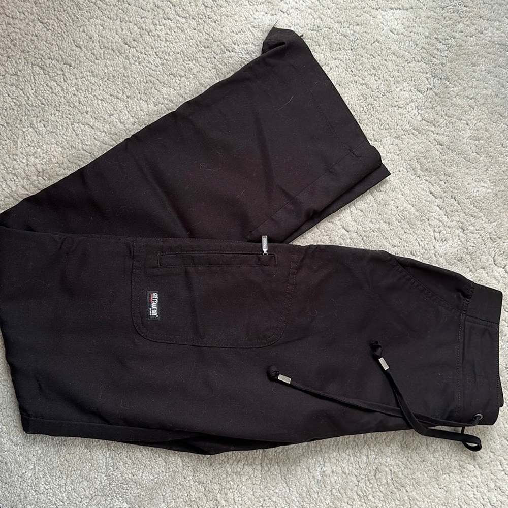Greys Anatomy by Barco Scrub Pants with stretchy waist XS Tall worn once